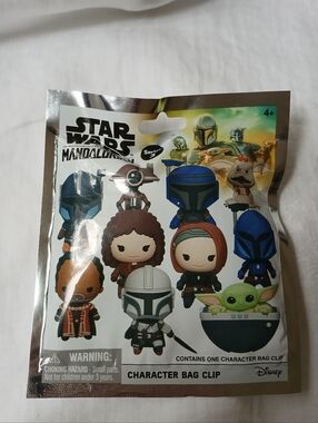 Star Wars The Mandalorian Series 3 Character Bag Clip New/Sealed